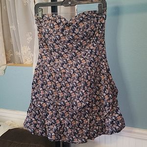 COPY - Charlotte Russe floral strapless dress